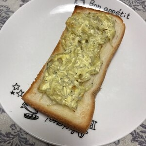 かんたん★しらすぼしのチーズマヨネーズトースト